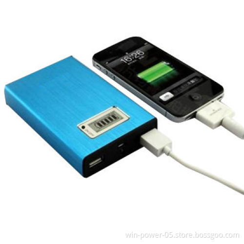 8,800mAh Mobile Power Bank, External Battery with 8 Kinds of Connectors, Customized Logo Welcomed